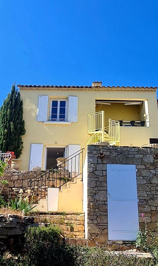 Villa Dans Cadre D'Exception - Golf, Piscine Et Tennis Prive Saint-Cyr-sur-Mer Luaran gambar
