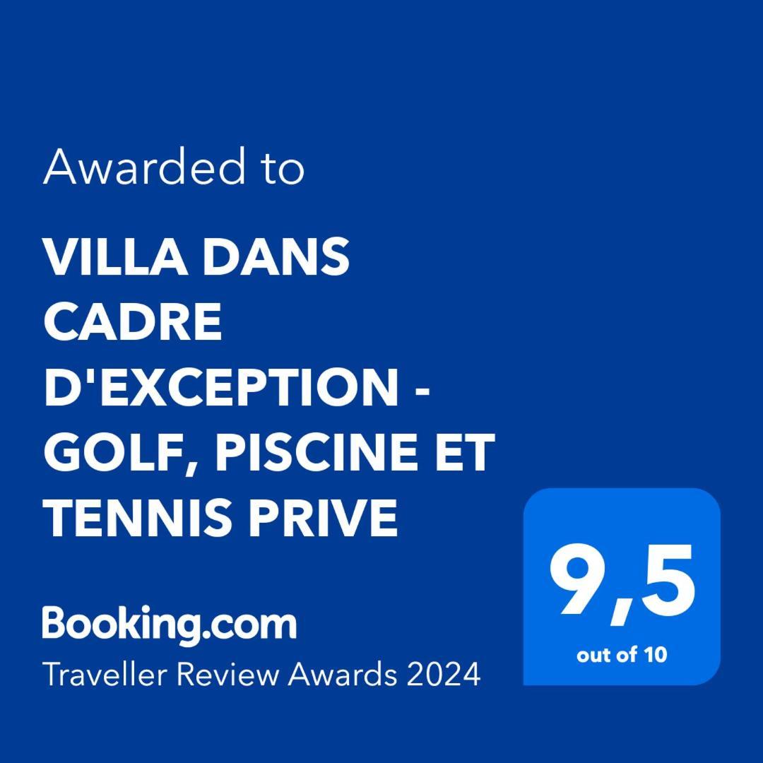 Villa Dans Cadre D'Exception - Golf, Piscine Et Tennis Prive Saint-Cyr-sur-Mer Luaran gambar