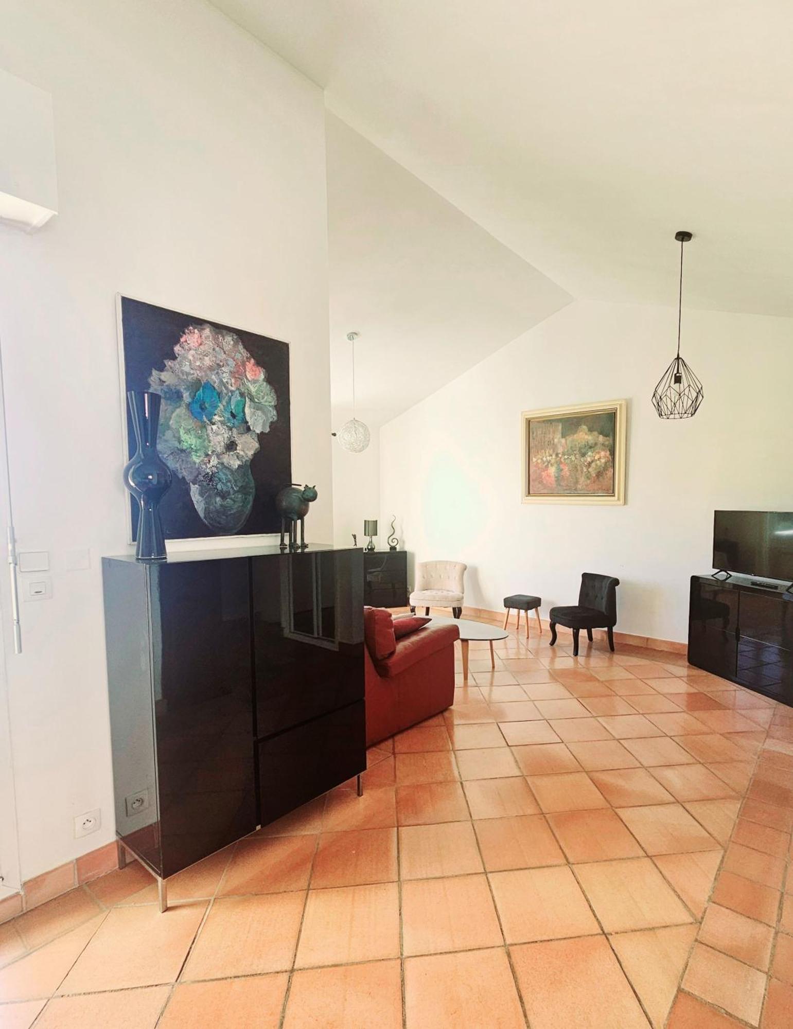 Villa Dans Cadre D'Exception - Golf, Piscine Et Tennis Prive Saint-Cyr-sur-Mer Luaran gambar
